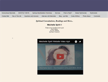 Tablet Screenshot of meichellespirit.com